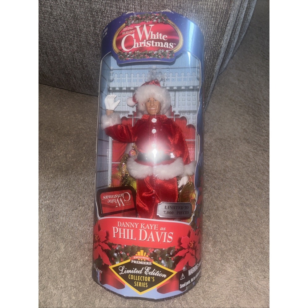 White Christmas Exclusive Limited Edition Danny Kaye as Phil Davis 9" Doll NIB